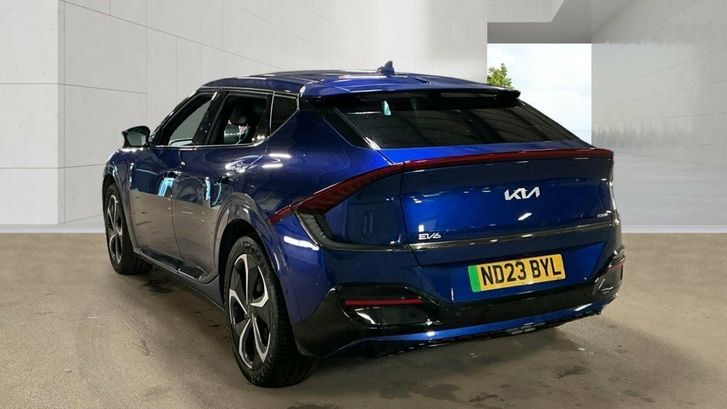 Kia EV6 Hatchback Blue #4