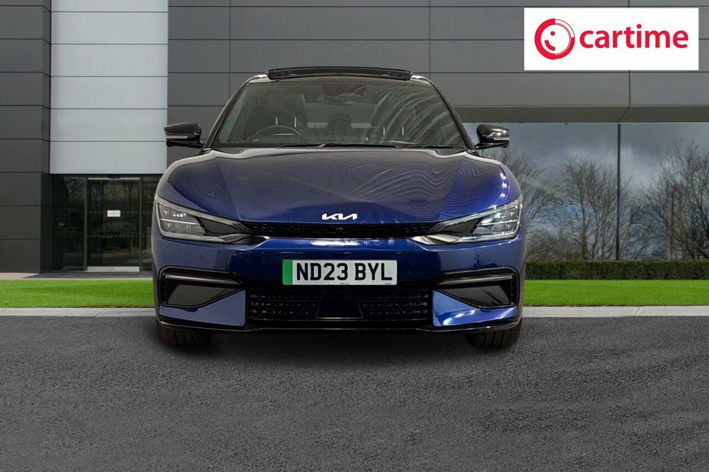 Kia EV6 Hatchback Blue #4