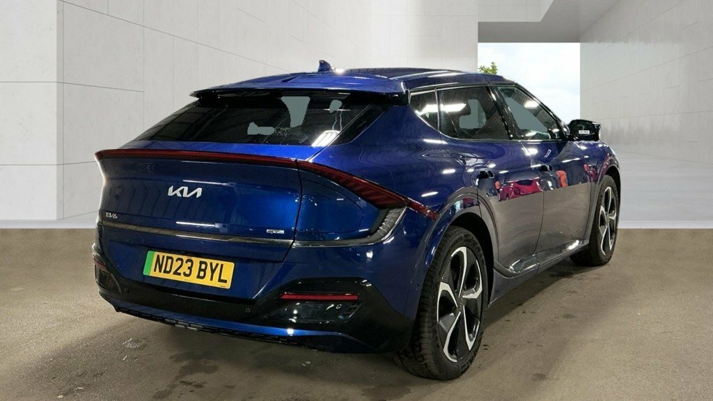 Kia EV6 Hatchback Blue #3