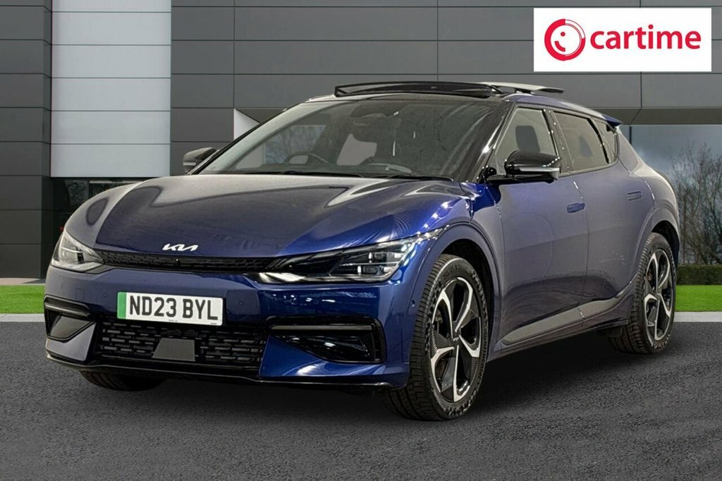 Kia EV6 Hatchback Blue #6