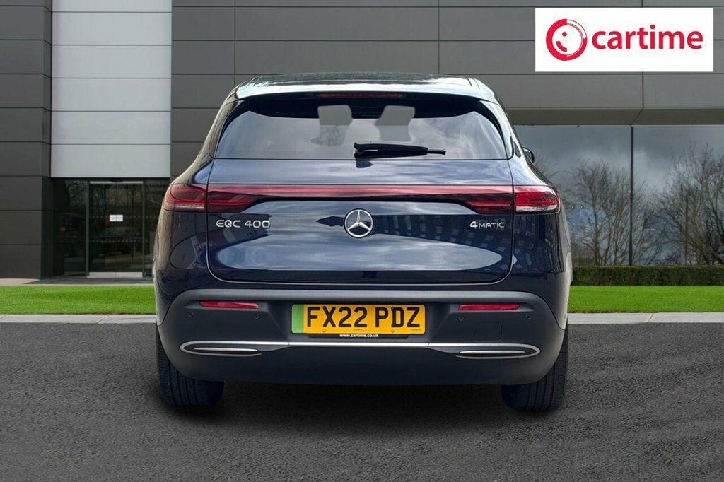Mercedes-Benz EQC Suv Blue #5