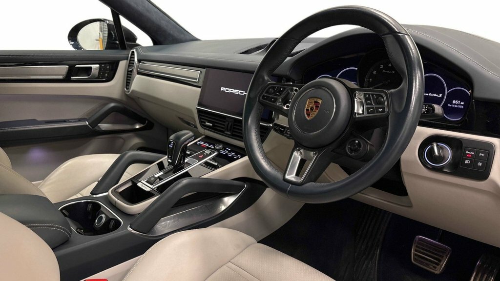 Porsche Cayenne 4L Turbo S Blue #4