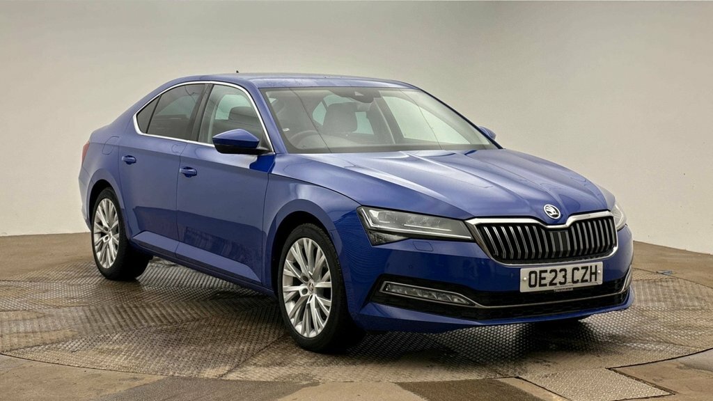 Skoda Superb 2L Se L Blue