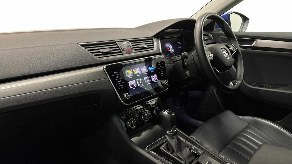 Skoda Superb 2L Se L Blue #6