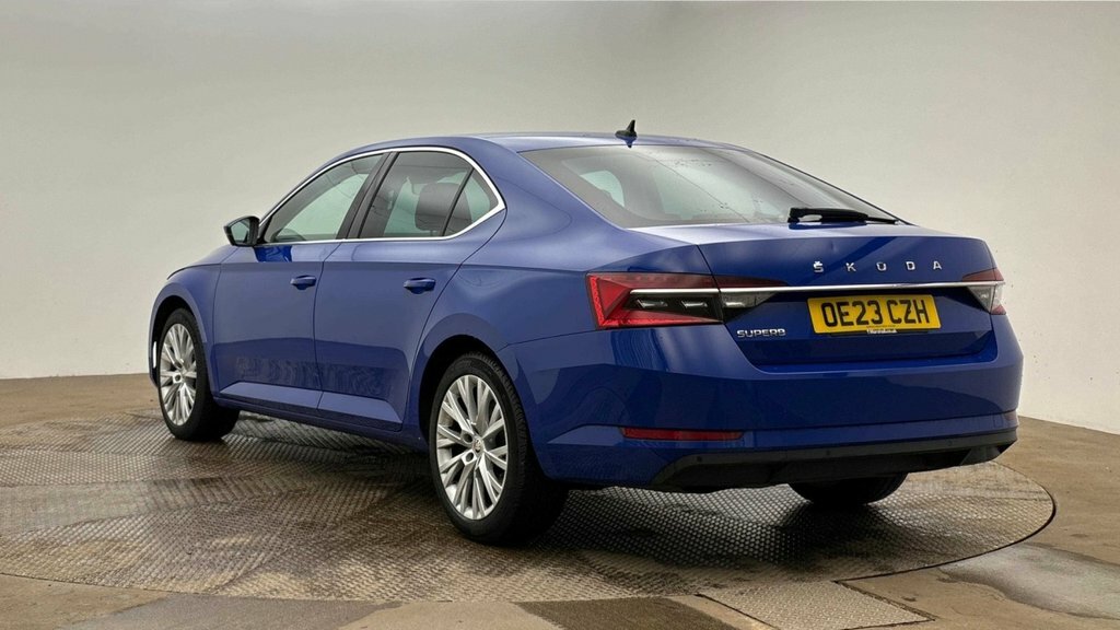 Skoda Superb 2L Se L Blue #2