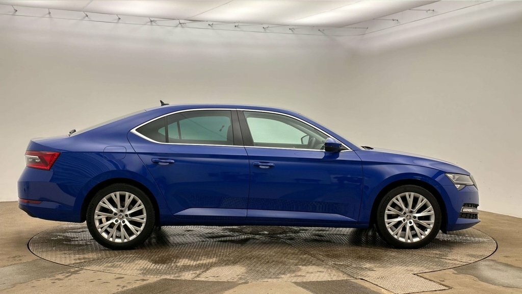 Skoda Superb 2L Se L Blue #3