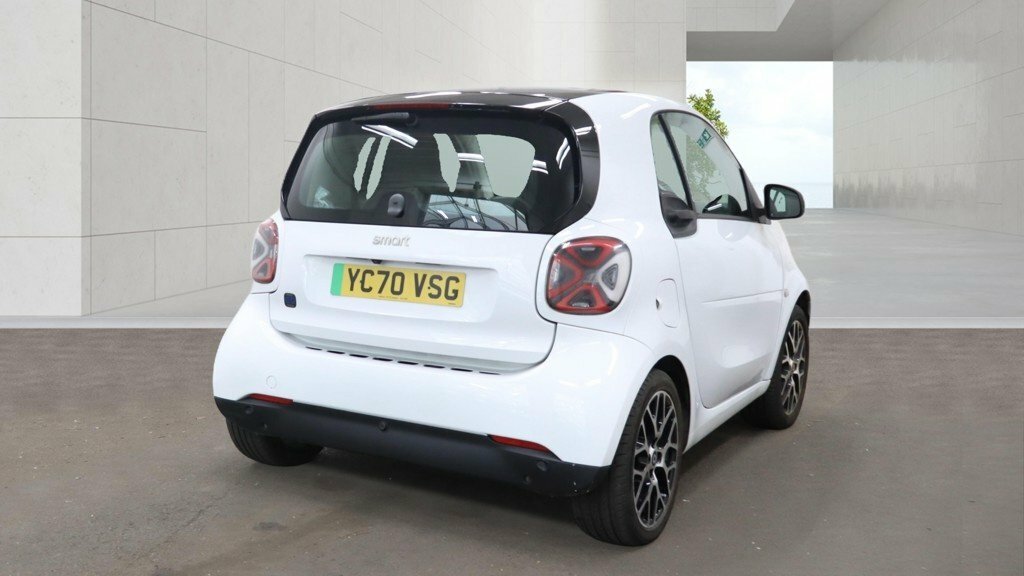 Smart Fortwo Coupe Coupe White #3