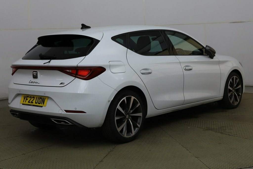 Seat Leon 1L Fr Sport White #4