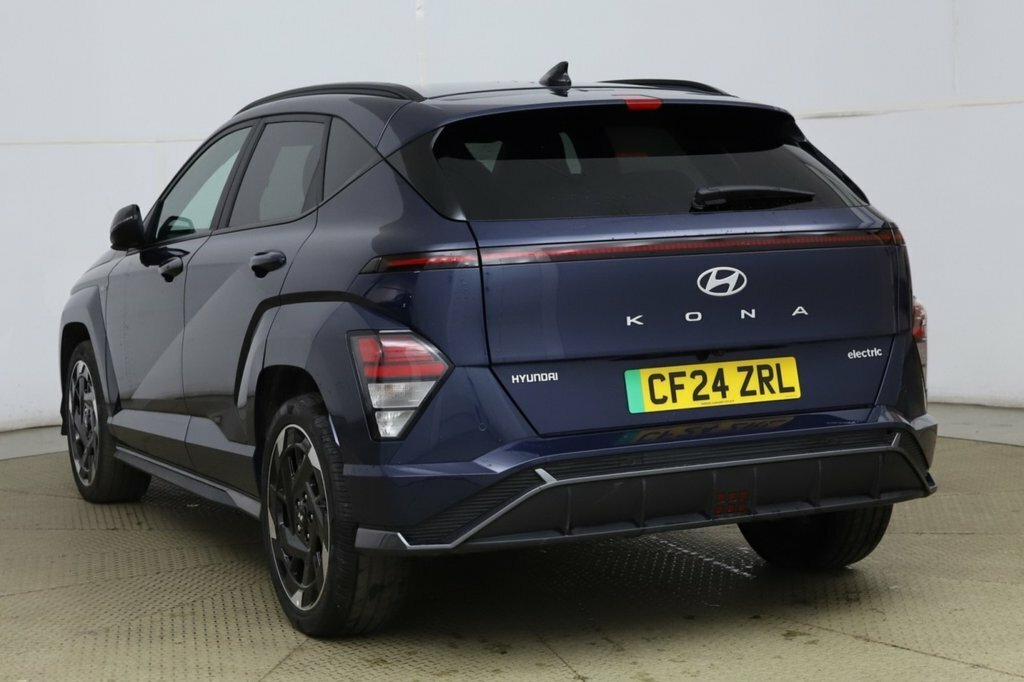 Hyundai Kona Suv Blue #5