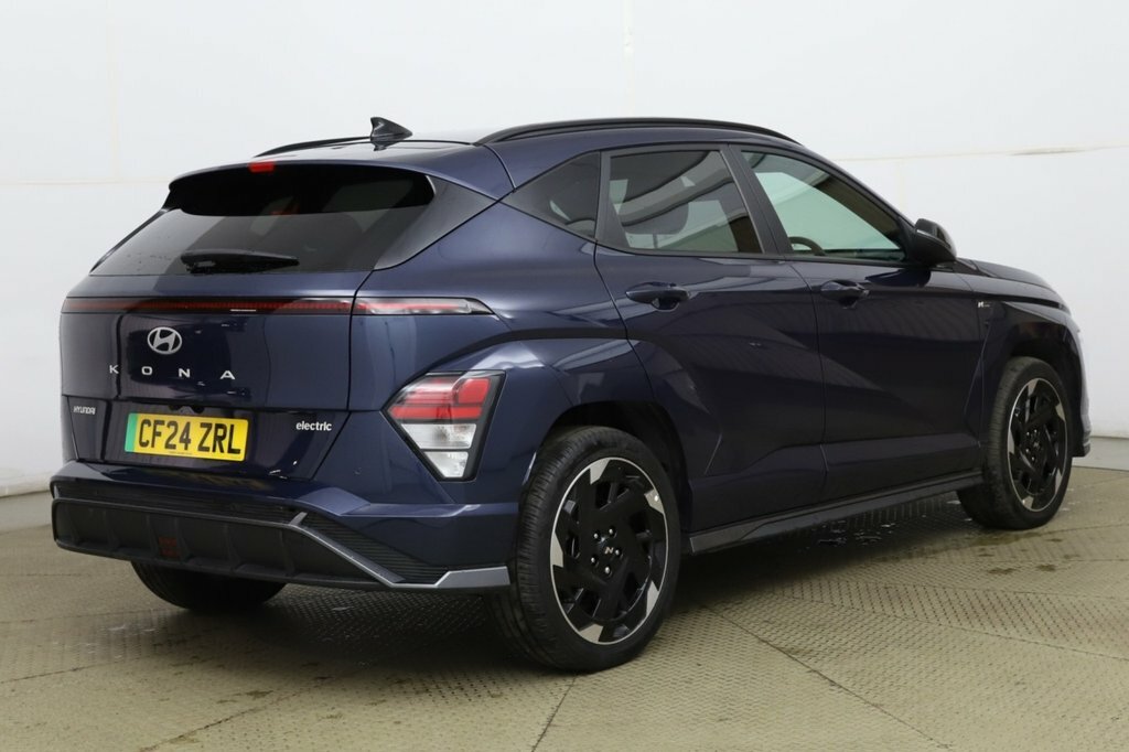Hyundai Kona Suv Blue #4
