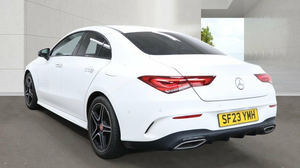 Mercedes-Benz CLA Class 1.3L Amg Line White #4
