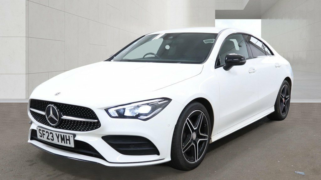 Mercedes-Benz CLA Class 1.3L Amg Line White #2