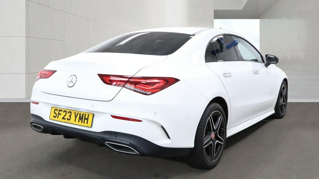 Mercedes-Benz CLA Class 1.3L Amg Line White #3