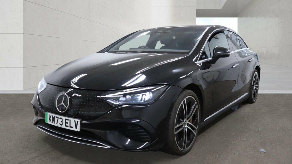 Mercedes-Benz EQE Saloon Black #2