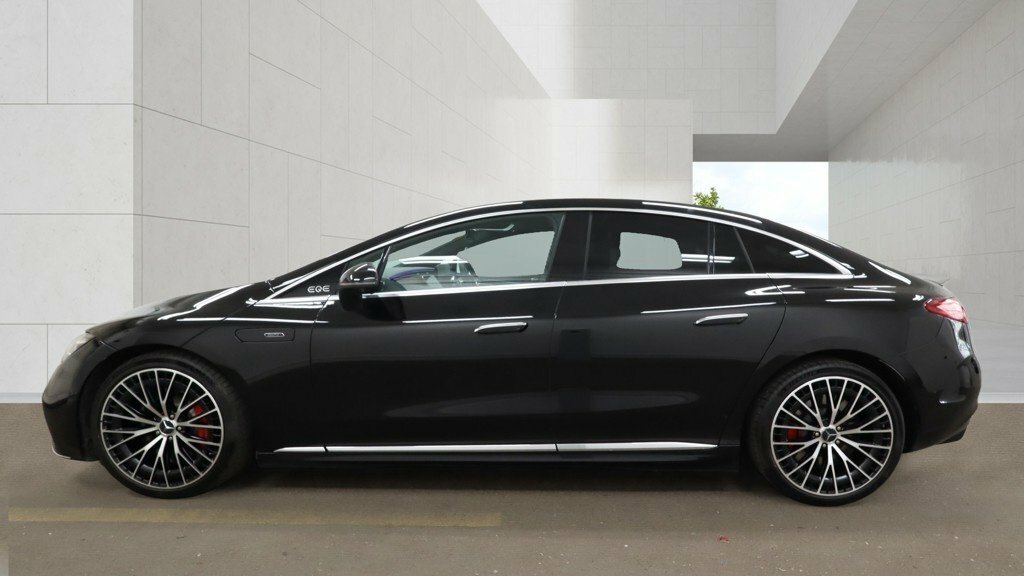Mercedes-Benz EQE Saloon Black #6