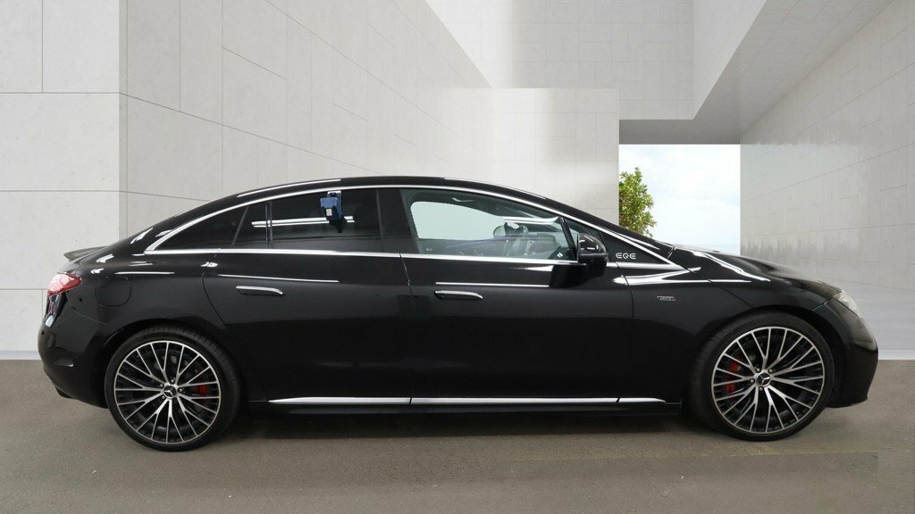Mercedes-Benz EQE Saloon Black #5