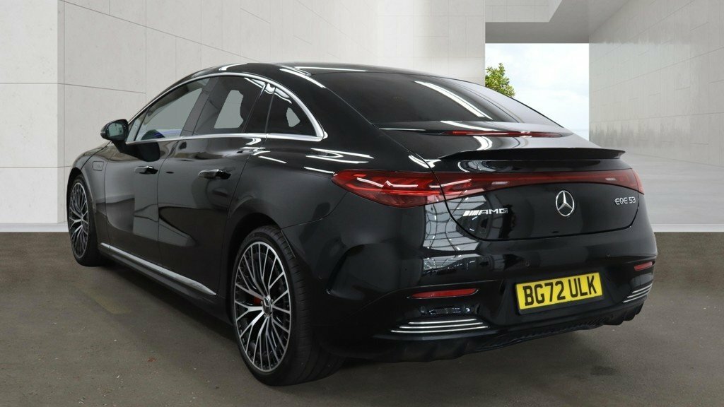 Mercedes-Benz EQE Saloon Black #4