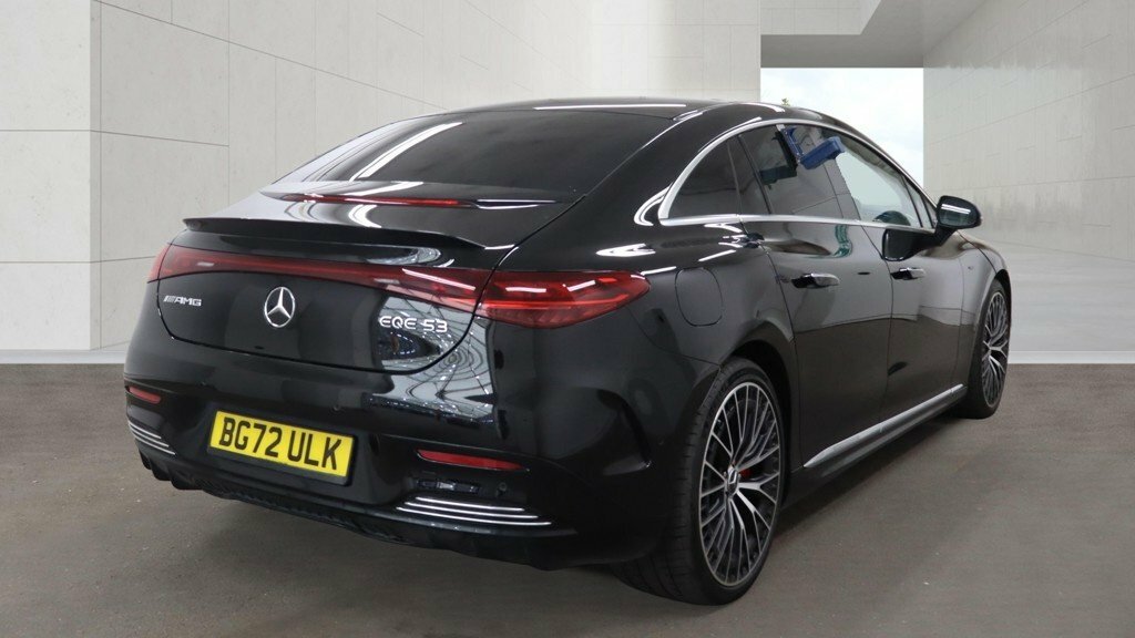 Mercedes-Benz EQE Saloon Black #3