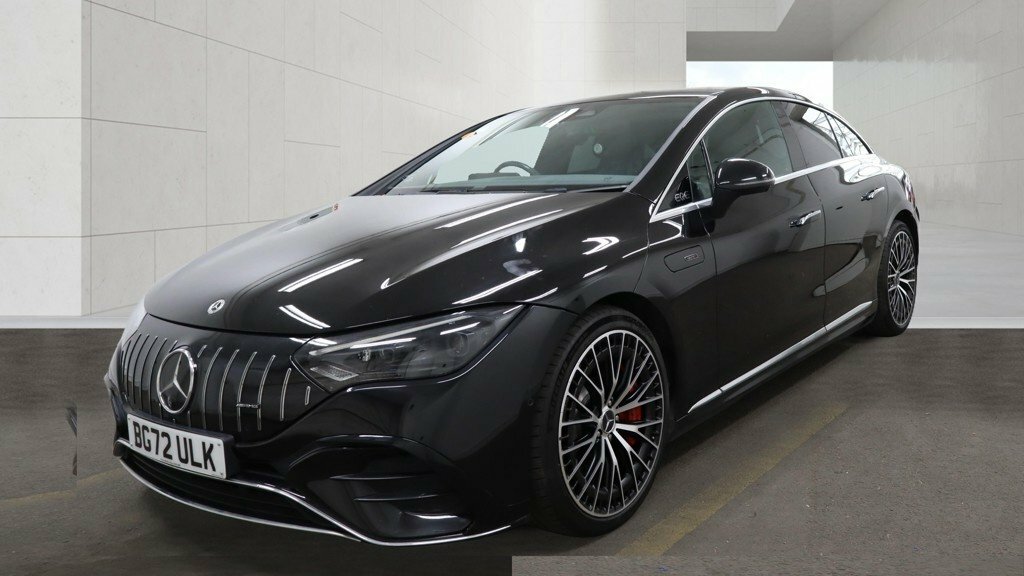 Mercedes-Benz EQE Saloon Black #2
