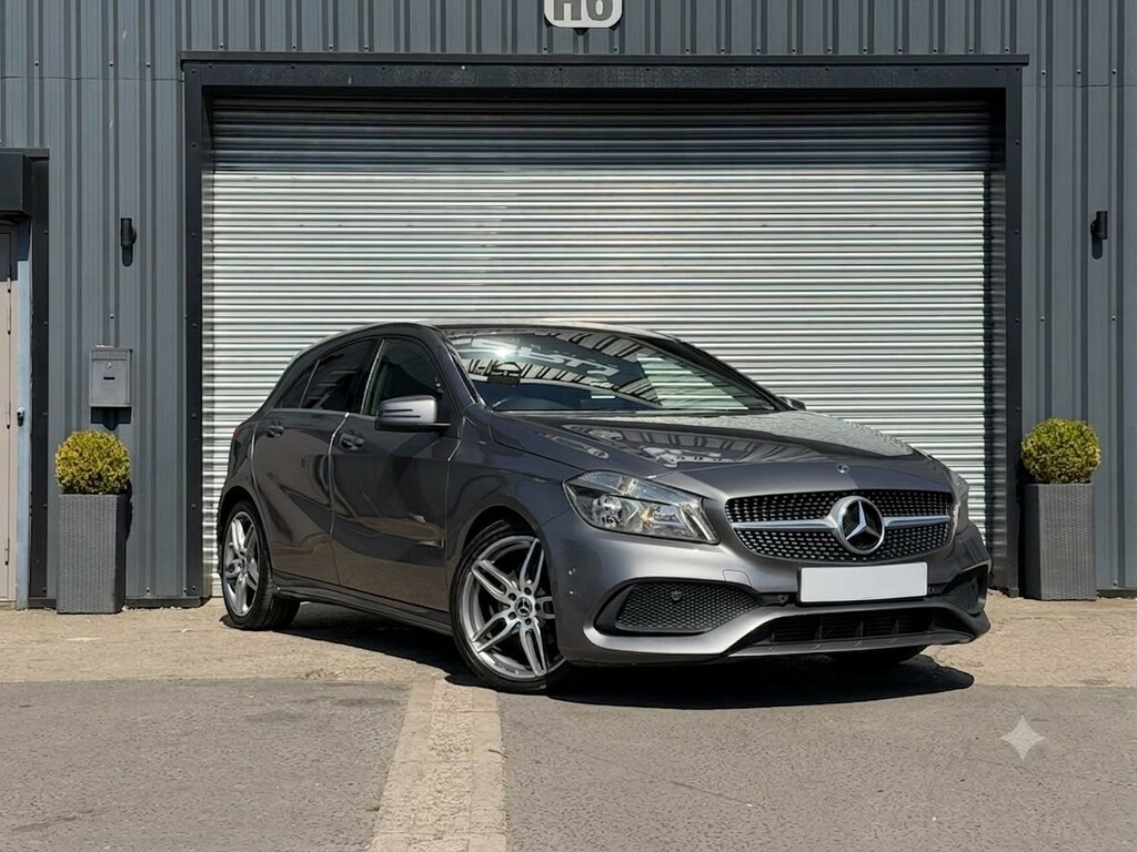 Mercedes-Benz A Class Hatchback 1.5 A180d Amg Line 2017 DK67ONR Grey #3