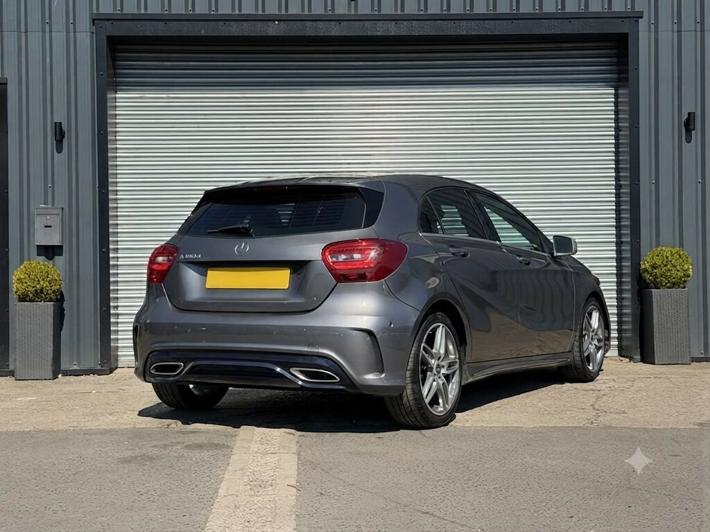 Mercedes-Benz A Class Hatchback 1.5 A180d Amg Line 2017 DK67ONR Grey #6