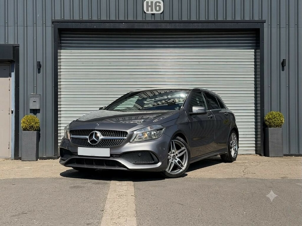 Mercedes-Benz A Class Hatchback 1.5 A180d Amg Line 2017 Grey