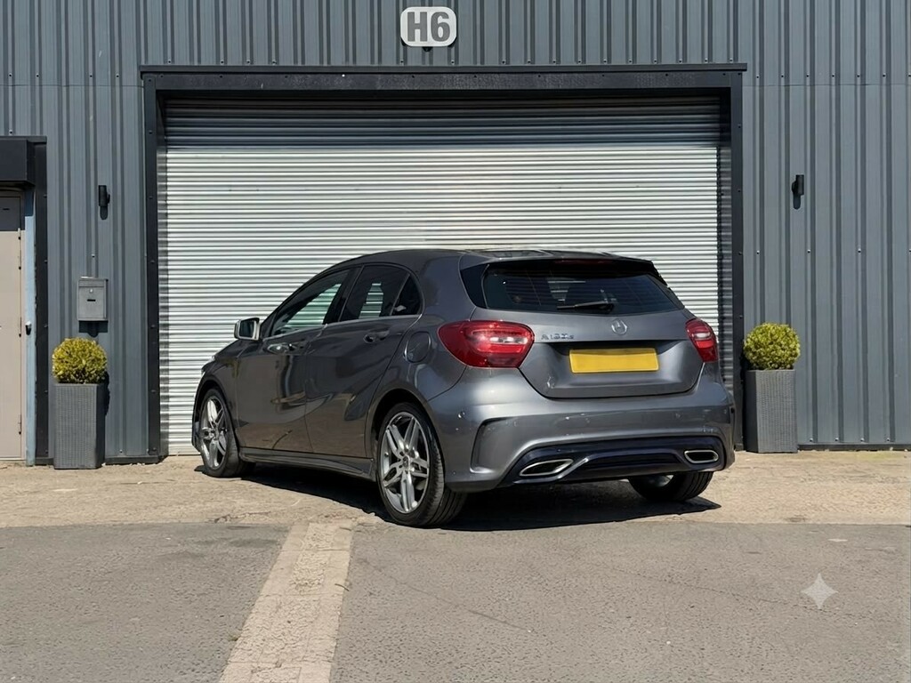 Mercedes-Benz A Class Hatchback 1.5 A180d Amg Line 2017 DK67ONR Grey #5