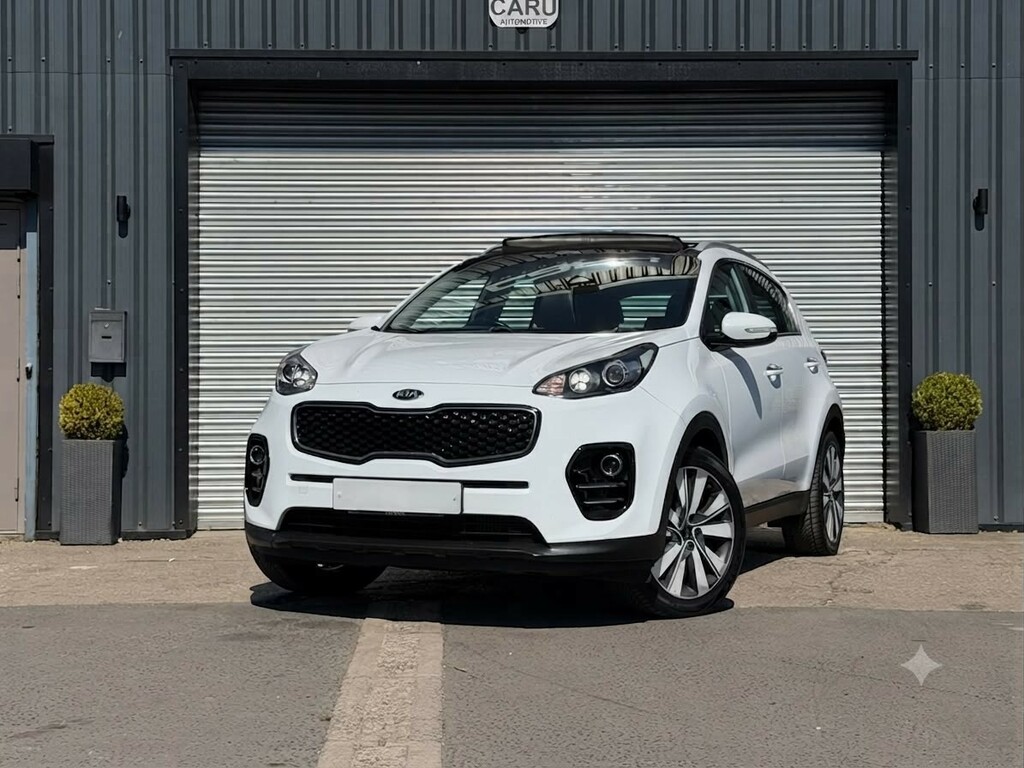Kia Sportage Suv 1.7 Crdi 3 2017 White
