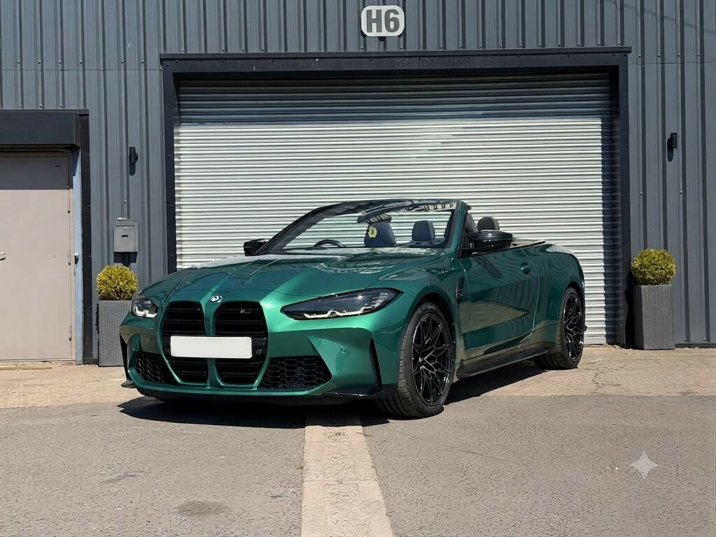 BMW M4 3.0 M4 Competition M Xdrive Convertible Green #3