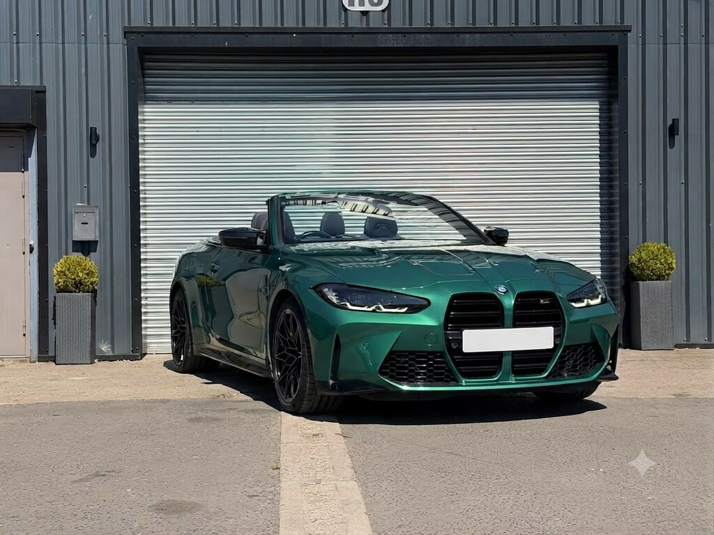 BMW M4 3.0 M4 Competition M Xdrive Convertible Green #4