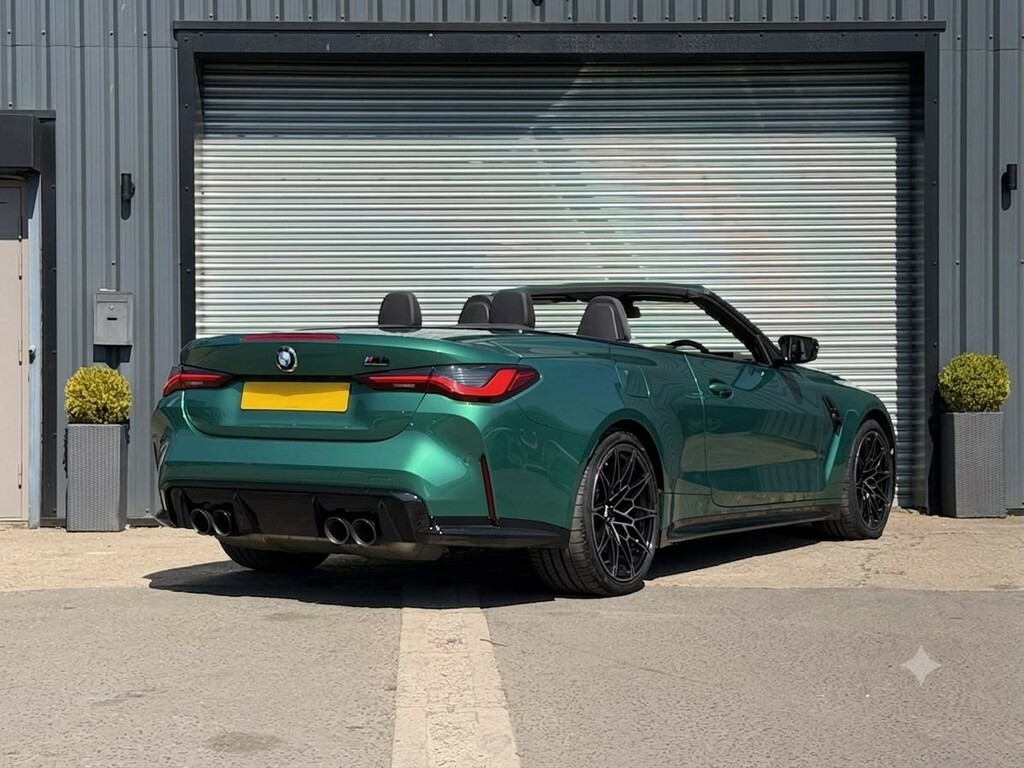 BMW M4 3.0 M4 Competition M Xdrive Convertible Green #6