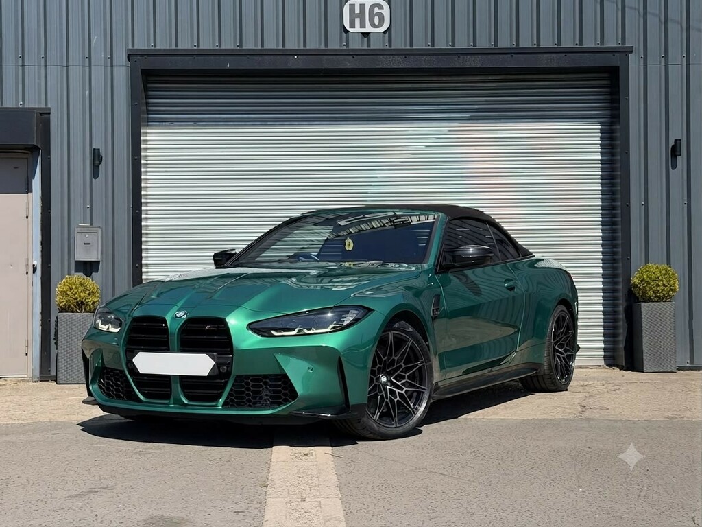 BMW M4 3.0 M4 Competition M Xdrive Convertible Green #2