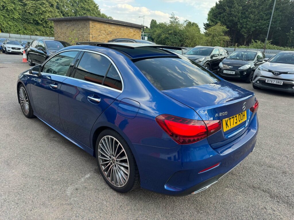 Mercedes-Benz A Class 1.3 A200h Mhev Amg Line Premium Plus 7G-dct Euro KT73OOH Blue #4
