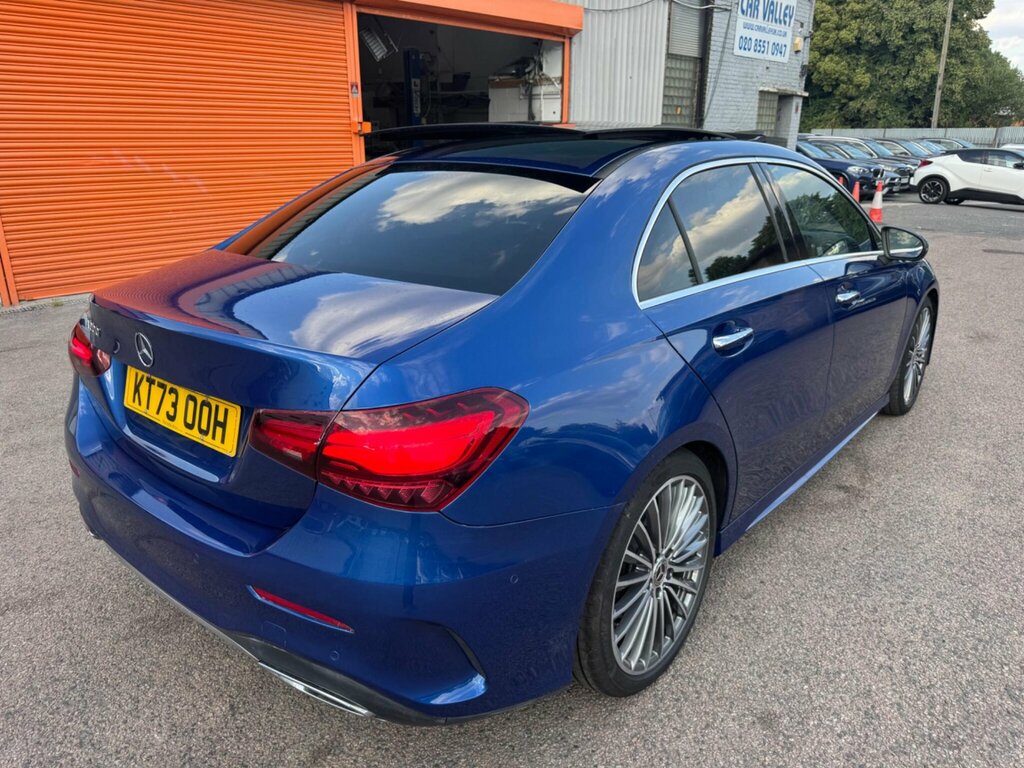 Mercedes-Benz A Class 1.3 A200h Mhev Amg Line Premium Plus 7G-dct Euro KT73OOH Blue #3