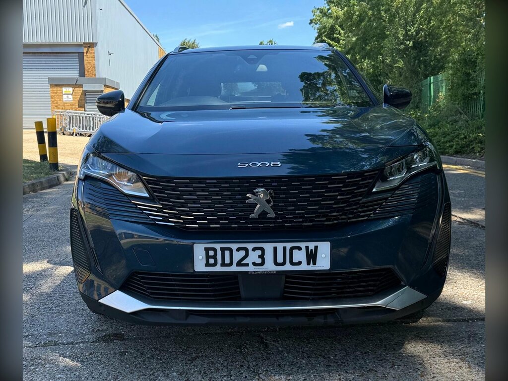 Peugeot 5008 1.2 Puretech Allure Premium Eat Euro 6 Ss BD23UCW Blue #6