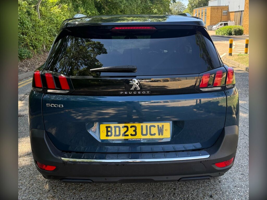 Peugeot 5008 1.2 Puretech Allure Premium Eat Euro 6 Ss BD23UCW Blue #3
