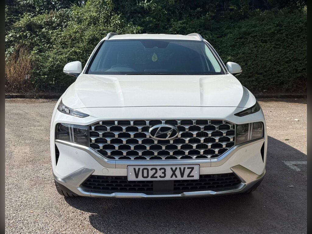 Hyundai Santa Fe 1.6 T-gdi 13.8Kwh Premium 4Wd Euro 6 Ss VO23XVZ White #2
