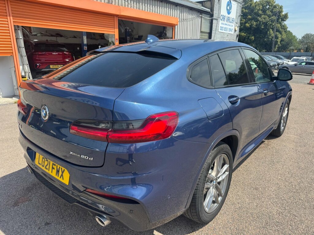 BMW X4 2.0 20D Mht M Sport Xdrive Euro 6 Ss Blue #4