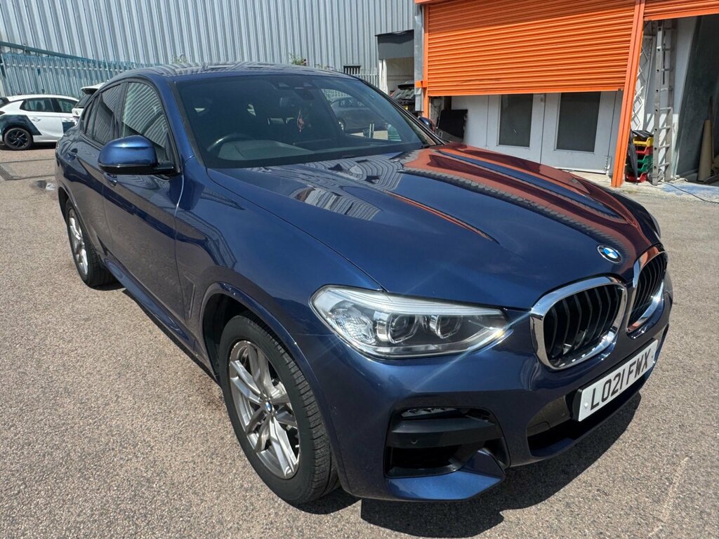 BMW X4 2.0 20D Mht M Sport Xdrive Euro 6 Ss Blue