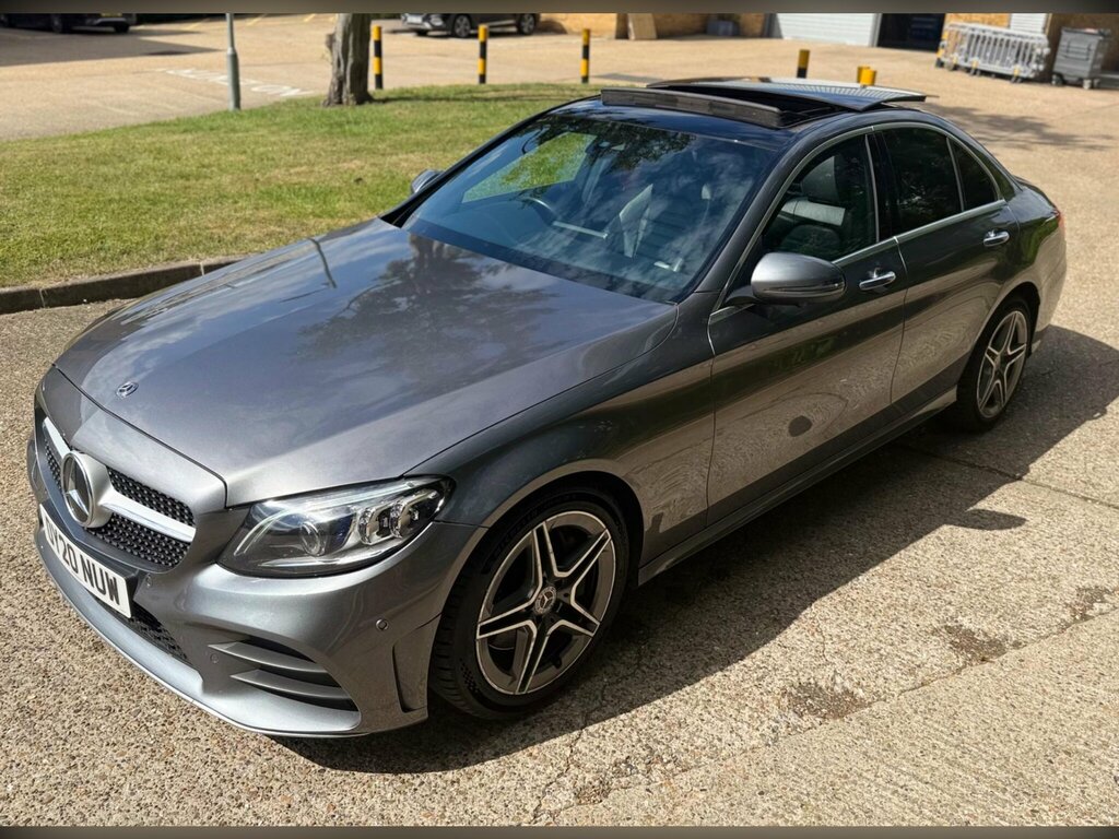 Mercedes-Benz C Class 2.0 C300d Amg Line Edition Premium Plus G-tronic OY20NUW Grey #3