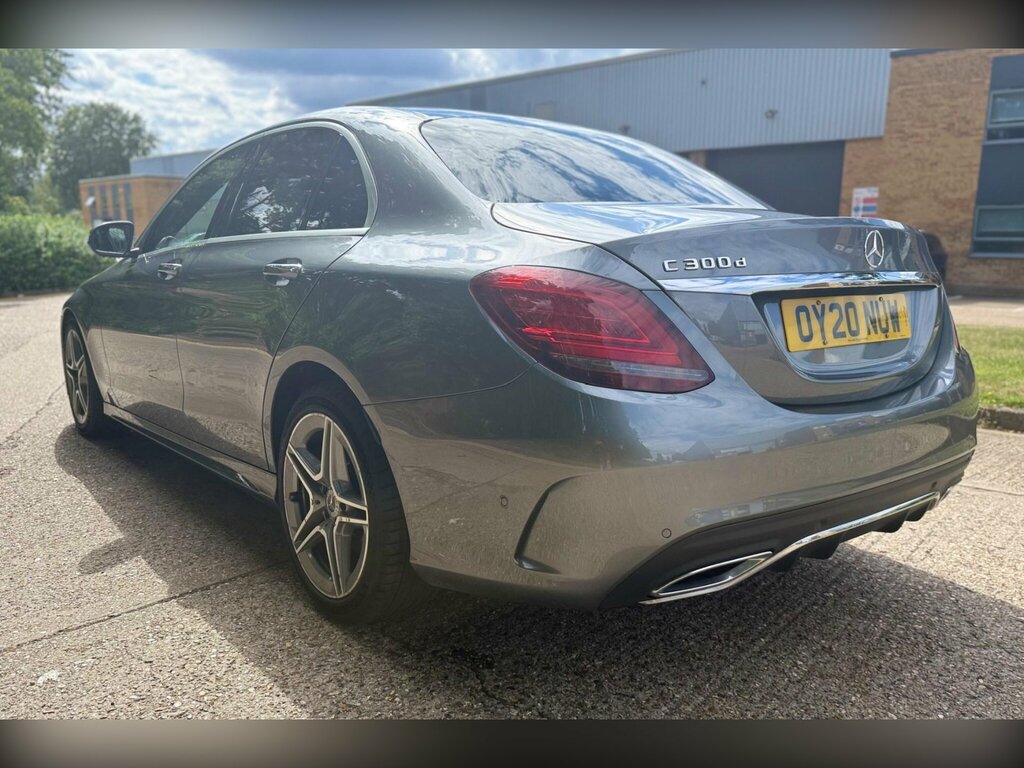 Mercedes-Benz C Class 2.0 C300d Amg Line Edition Premium Plus G-tronic OY20NUW Grey #4