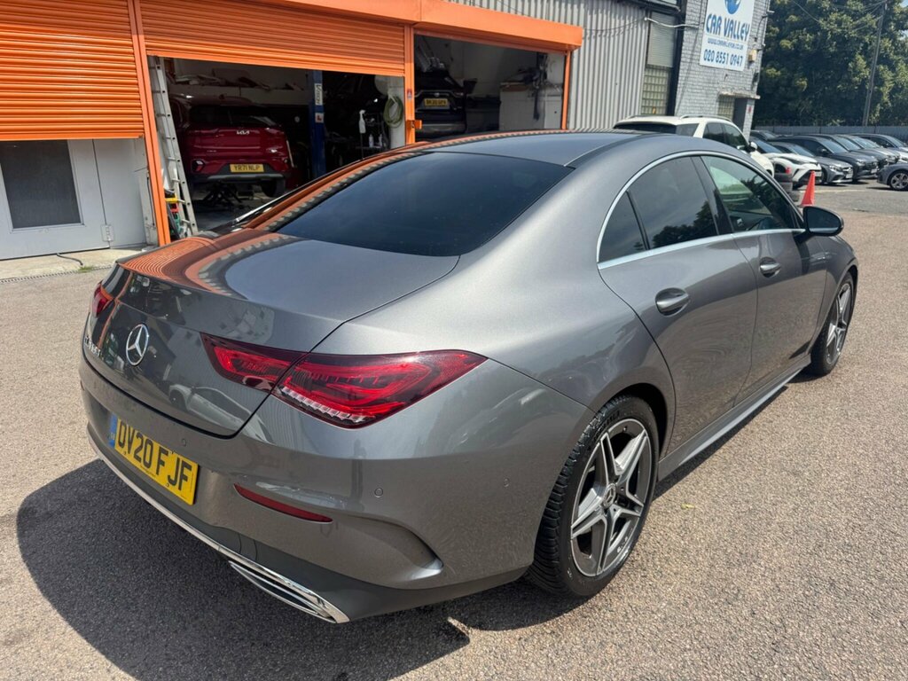 Mercedes-Benz CLA Class 1.3 Cla180 Amg Line Coupe 7G-dct Euro 6 Ss OV20FJF Grey #4