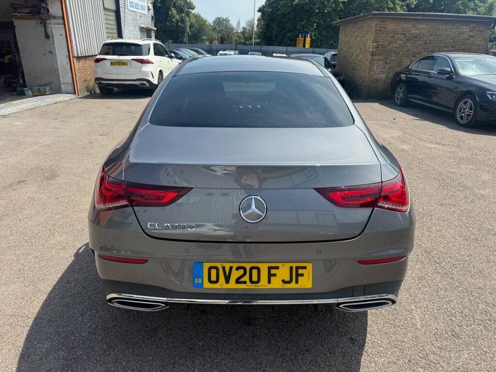 Mercedes-Benz CLA Class 1.3 Cla180 Amg Line Coupe 7G-dct Euro 6 Ss OV20FJF Grey #6