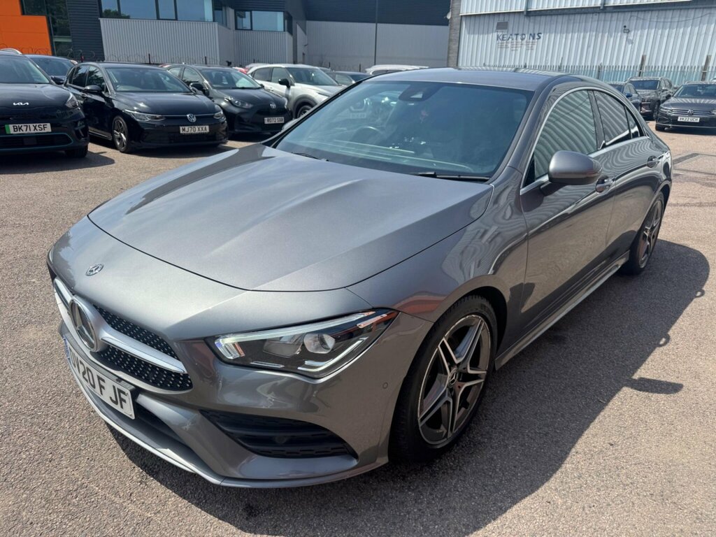 Mercedes-Benz CLA Class 1.3 Cla180 Amg Line Coupe 7G-dct Euro 6 Ss OV20FJF Grey #2