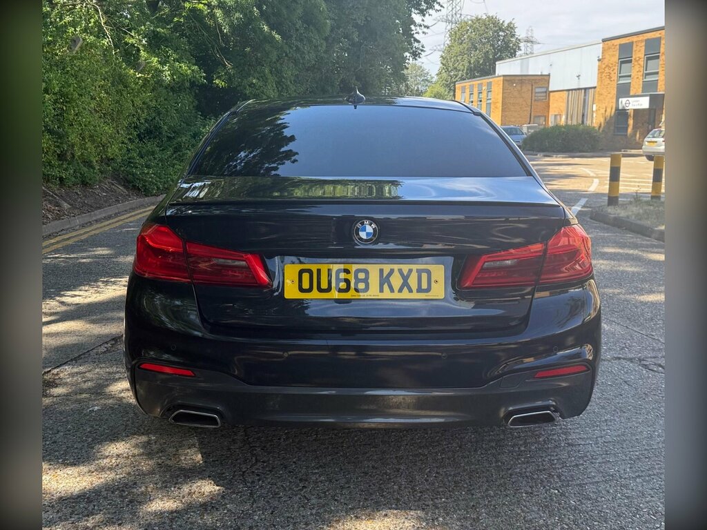 BMW 5 Series 2.0 530E 9.2Kwh M Sport Euro 6 Ss OU68KXD Black #5