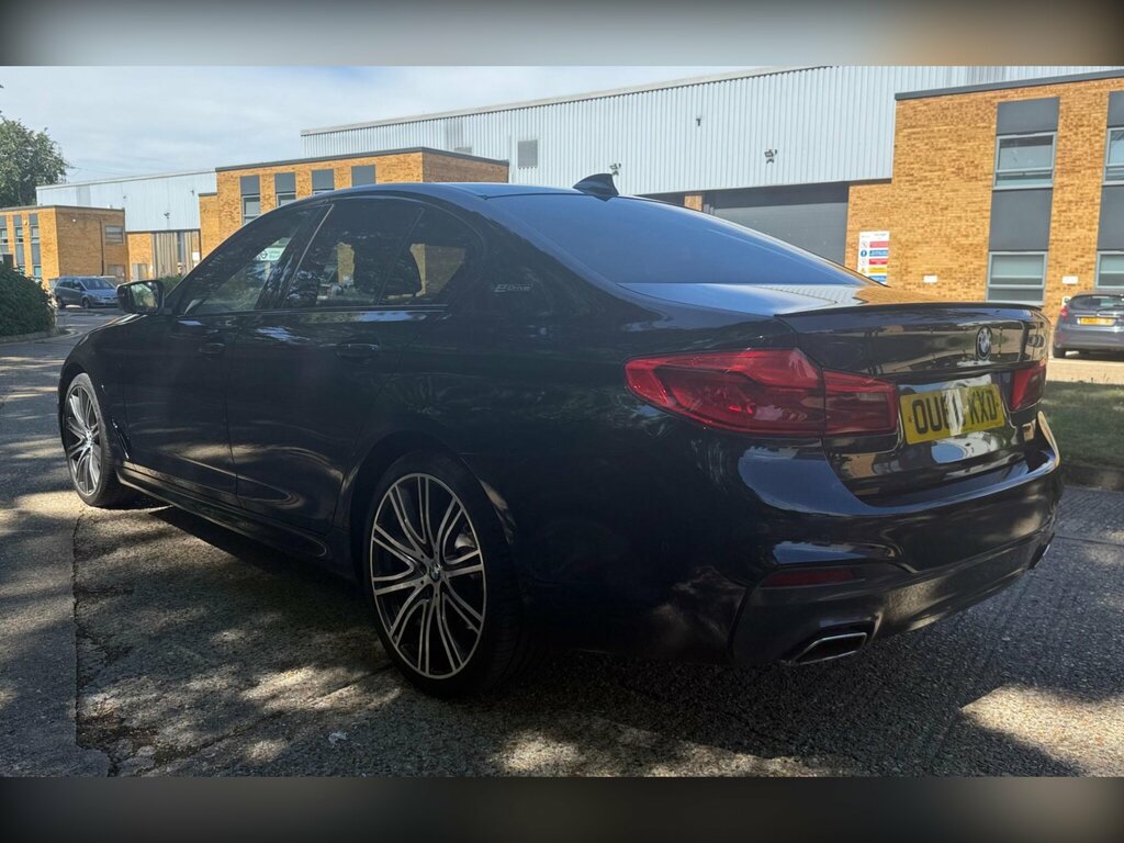 BMW 5 Series 2.0 530E 9.2Kwh M Sport Euro 6 Ss OU68KXD Black #4