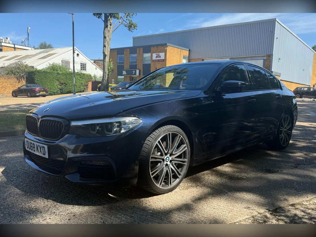 BMW 5 Series 2.0 530E 9.2Kwh M Sport Euro 6 Ss OU68KXD Black #3
