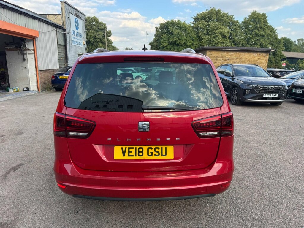 Seat Alhambra 2.0 Tdi Xcellence Dsg Euro 6 Ss Red #4