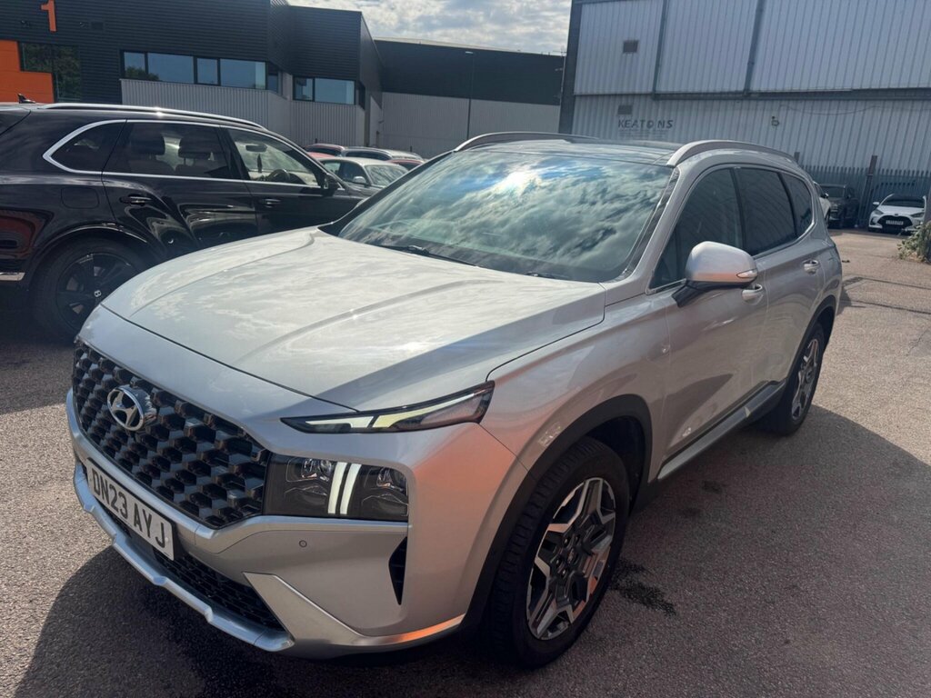 Hyundai Santa Fe 1.6 T-gdi 13.8Kwh Ultimate 4Wd Euro 6 Ss 5 DN23AYJ Silver #2
