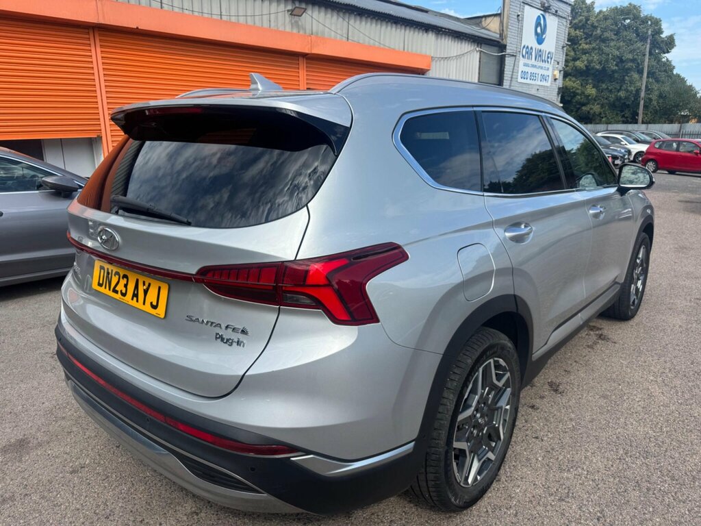 Hyundai Santa Fe 1.6 T-gdi 13.8Kwh Ultimate 4Wd Euro 6 Ss 5 DN23AYJ Silver #4